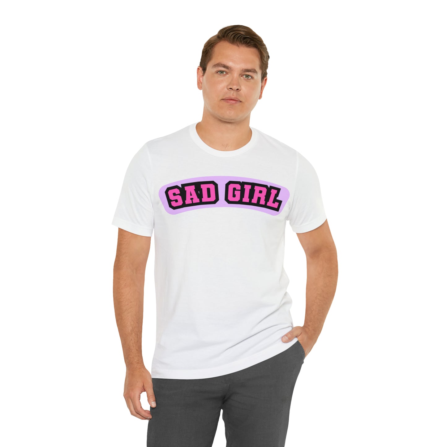 Sad Girl | Unisex Jersey Short Sleeve Tee