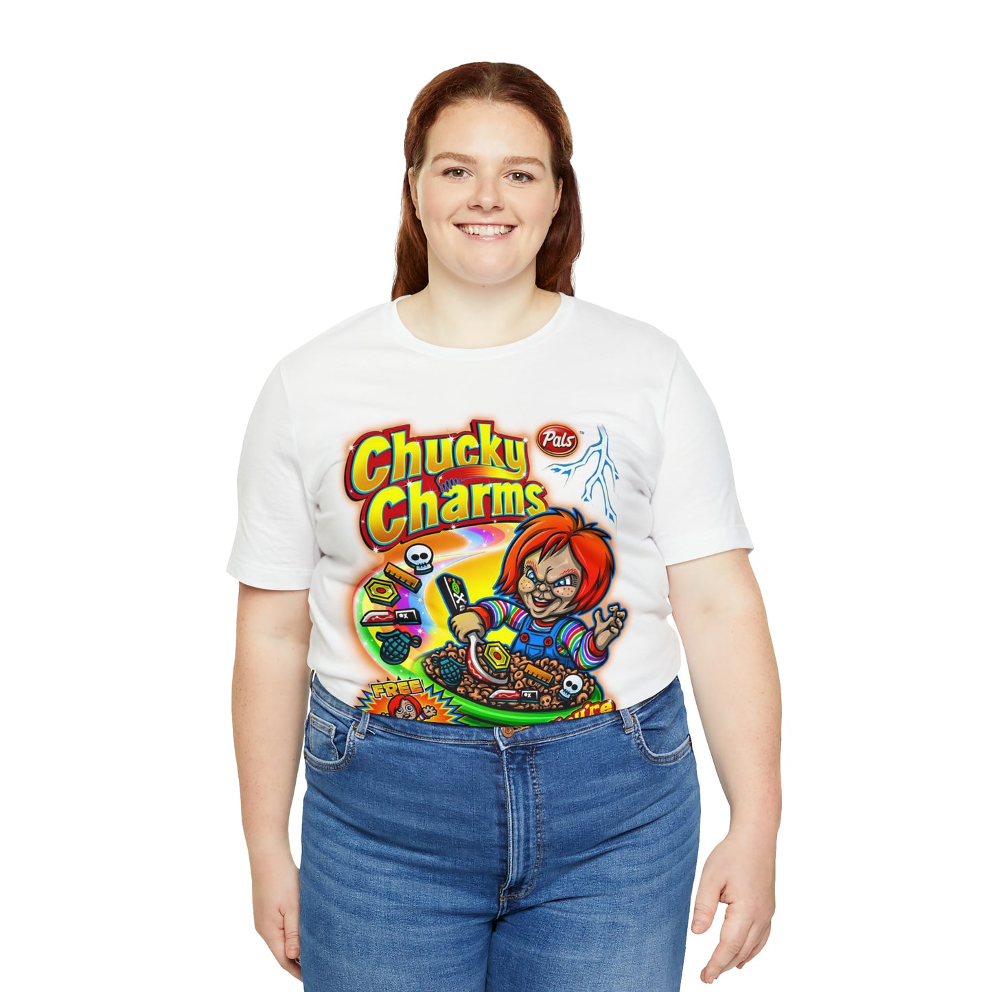 Chucky Charms | Unisex Jersey Short Sleeve Tee