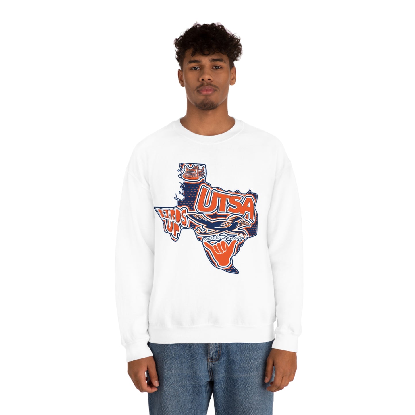 UTSA Football Unisex Heavy Blend Crewneck Sweatshirt
