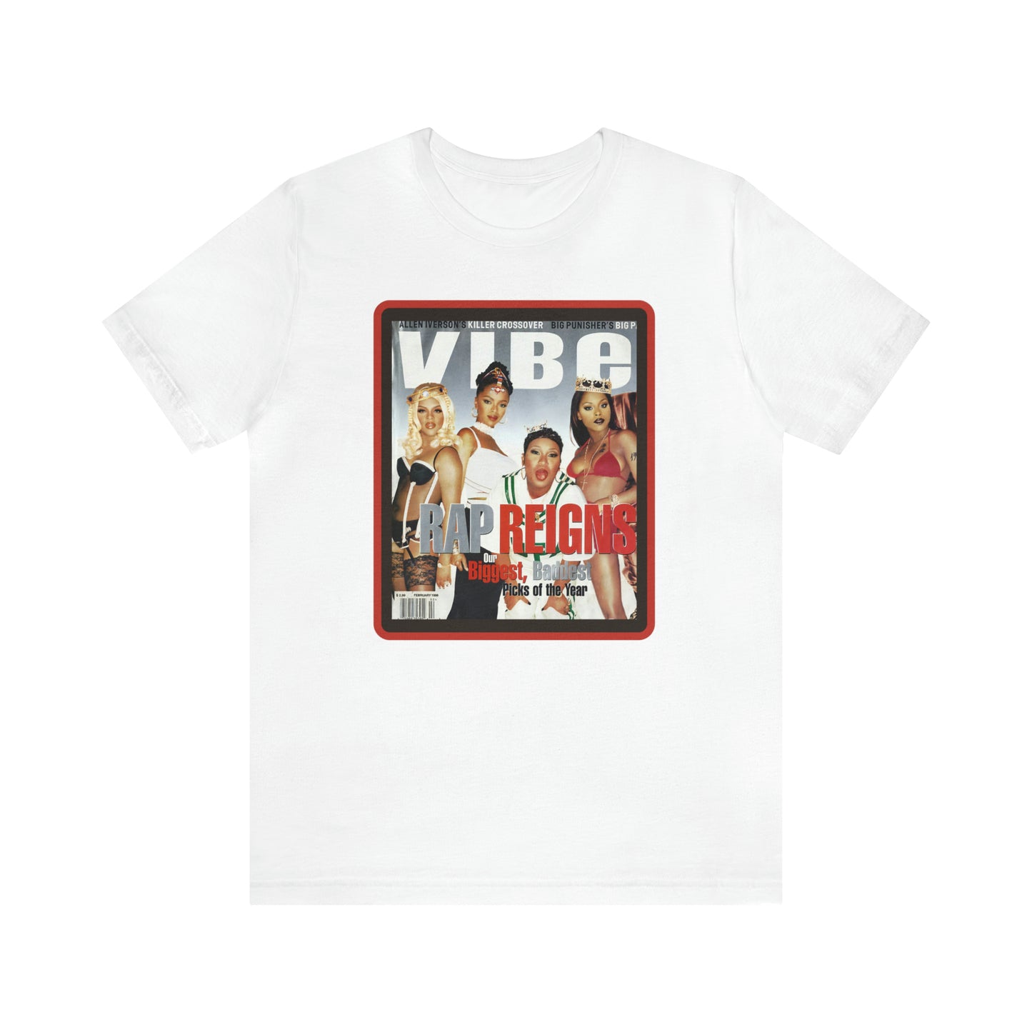 90s Throwback Vibe Magazine Unisex Jersey Short Sleeve Tee