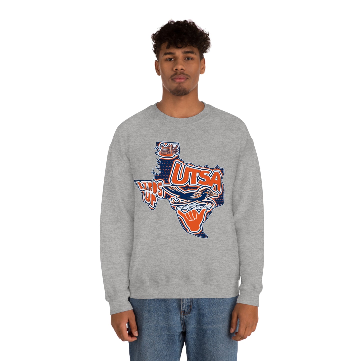 UTSA Football Unisex Heavy Blend Crewneck Sweatshirt