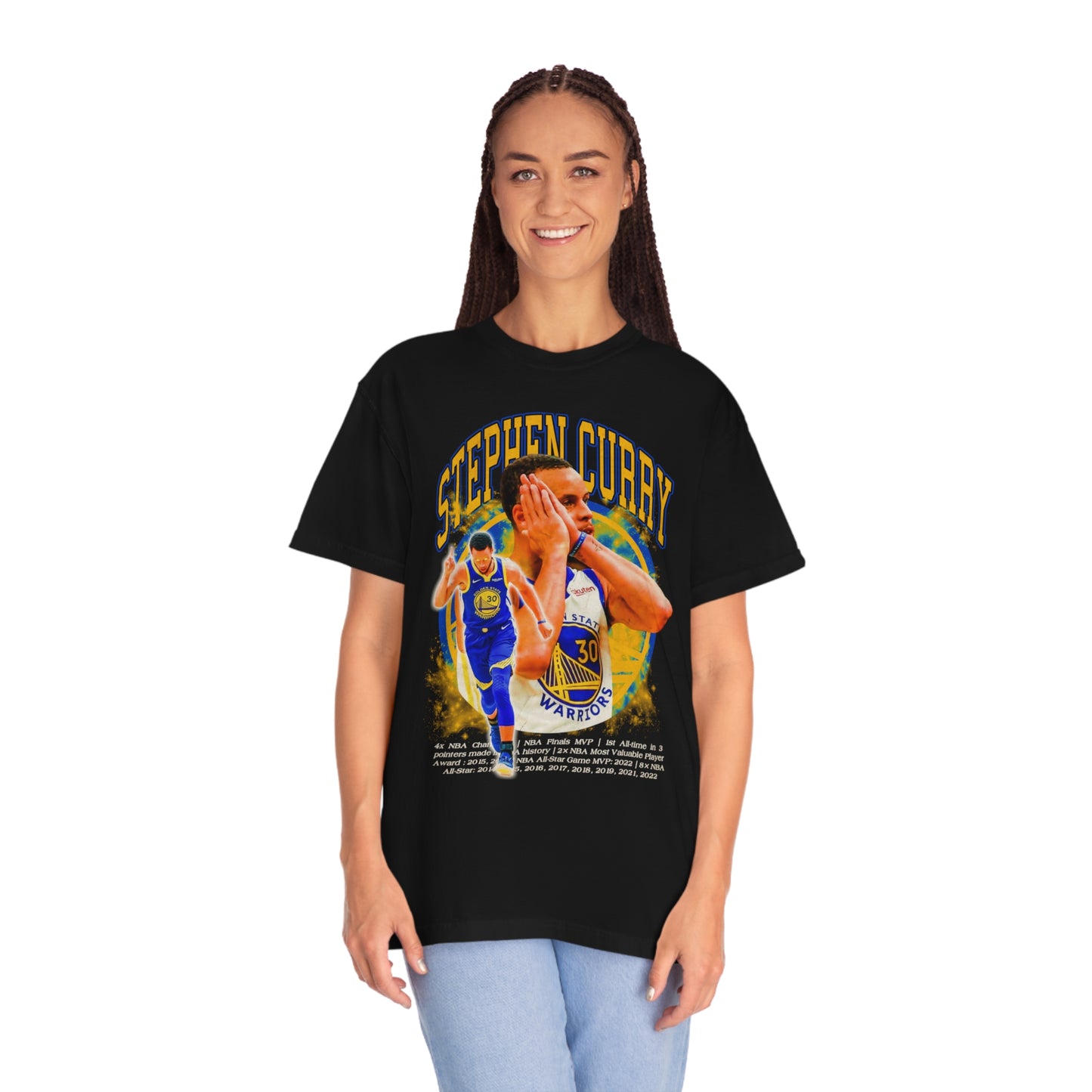 Steph Curry Basketball Unisex Garment-Dyed T-shirt