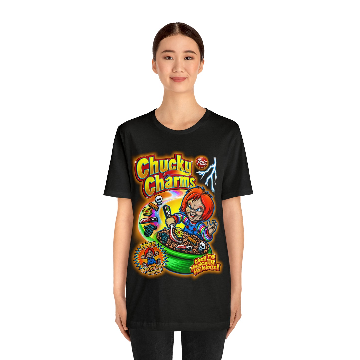 Chucky Charms | Unisex Jersey Short Sleeve Tee