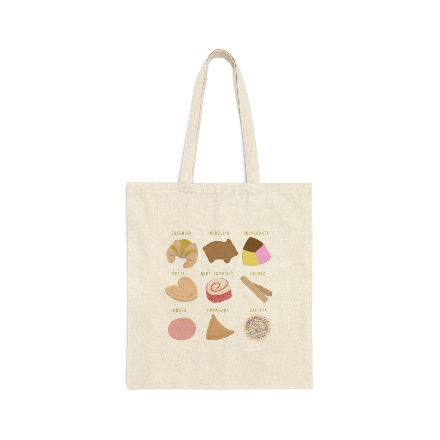 Pan Dulce Canvas Tote Bag