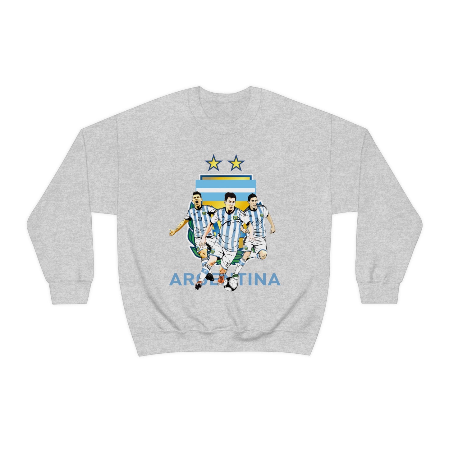 Argentina Soccer Unisex Heavy Blend Crewneck Sweatshirt