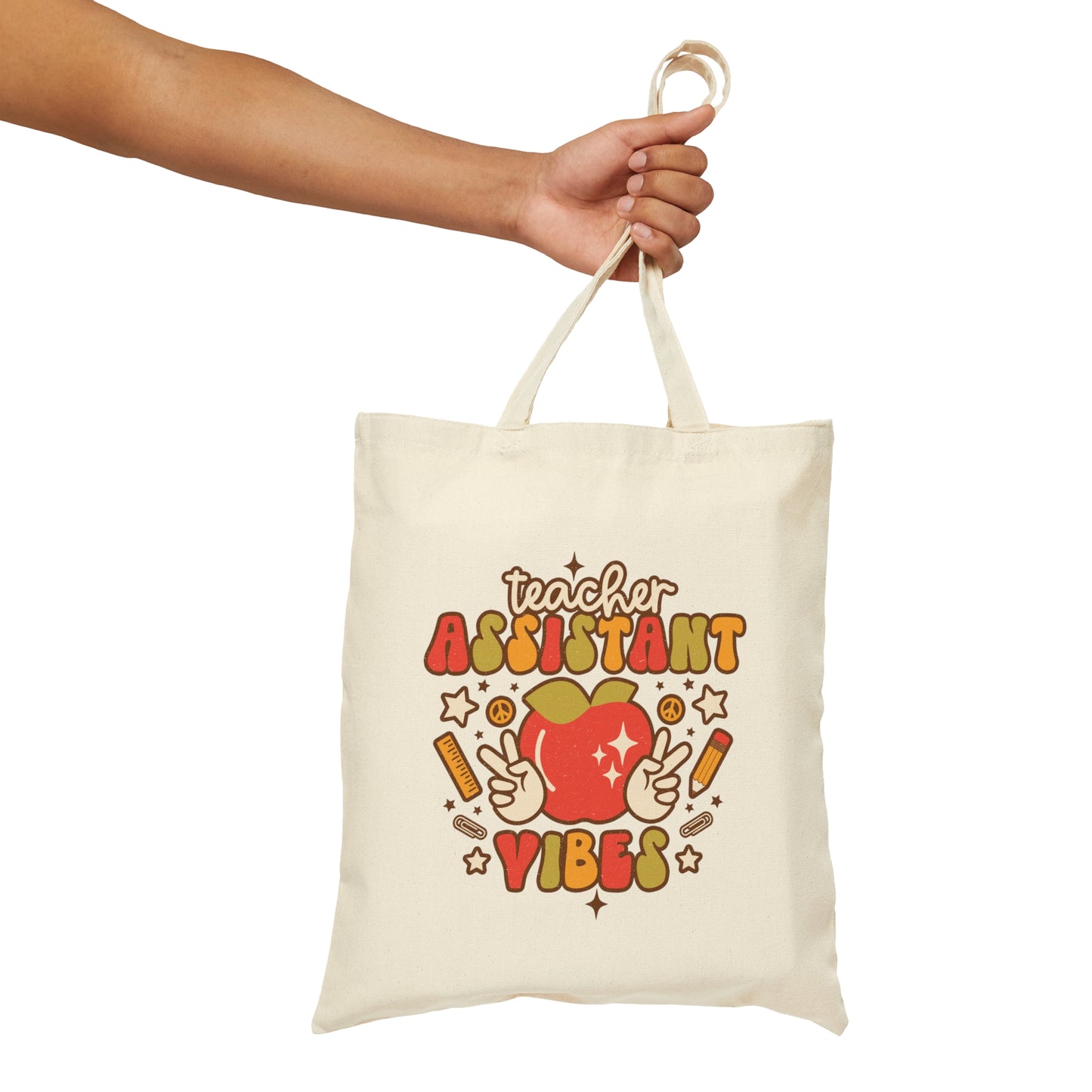 Teacher Assistant Canvas Tote Bag