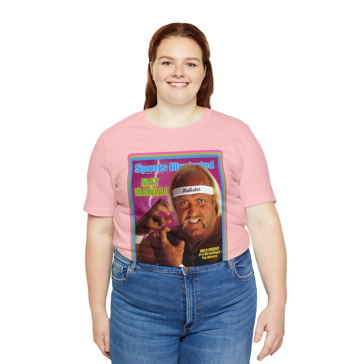 90s Throwback Hulk Hogan Sports Illustrated Magazine Unisex Jersey Short Sleeve Tee
