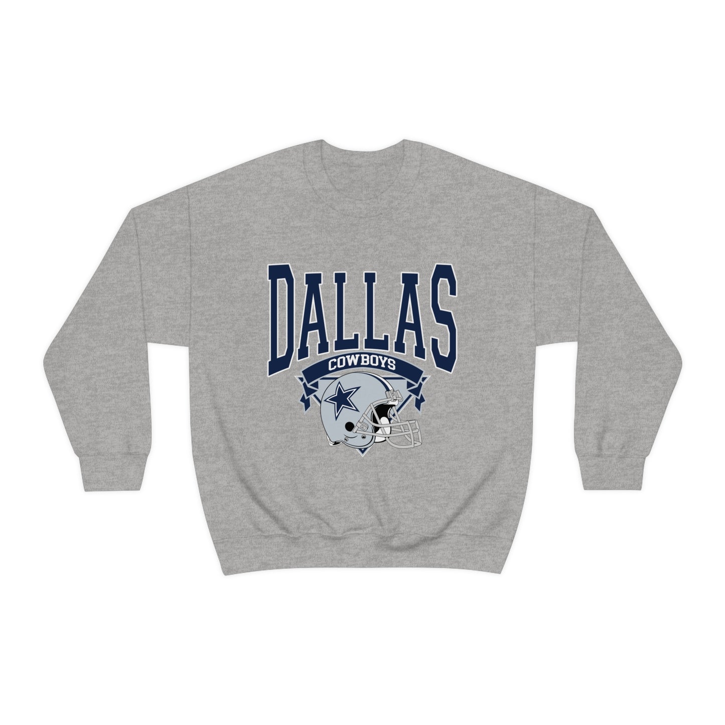 Dallas Cowboys Football Unisex Heavy Blend Crewneck Sweatshirt