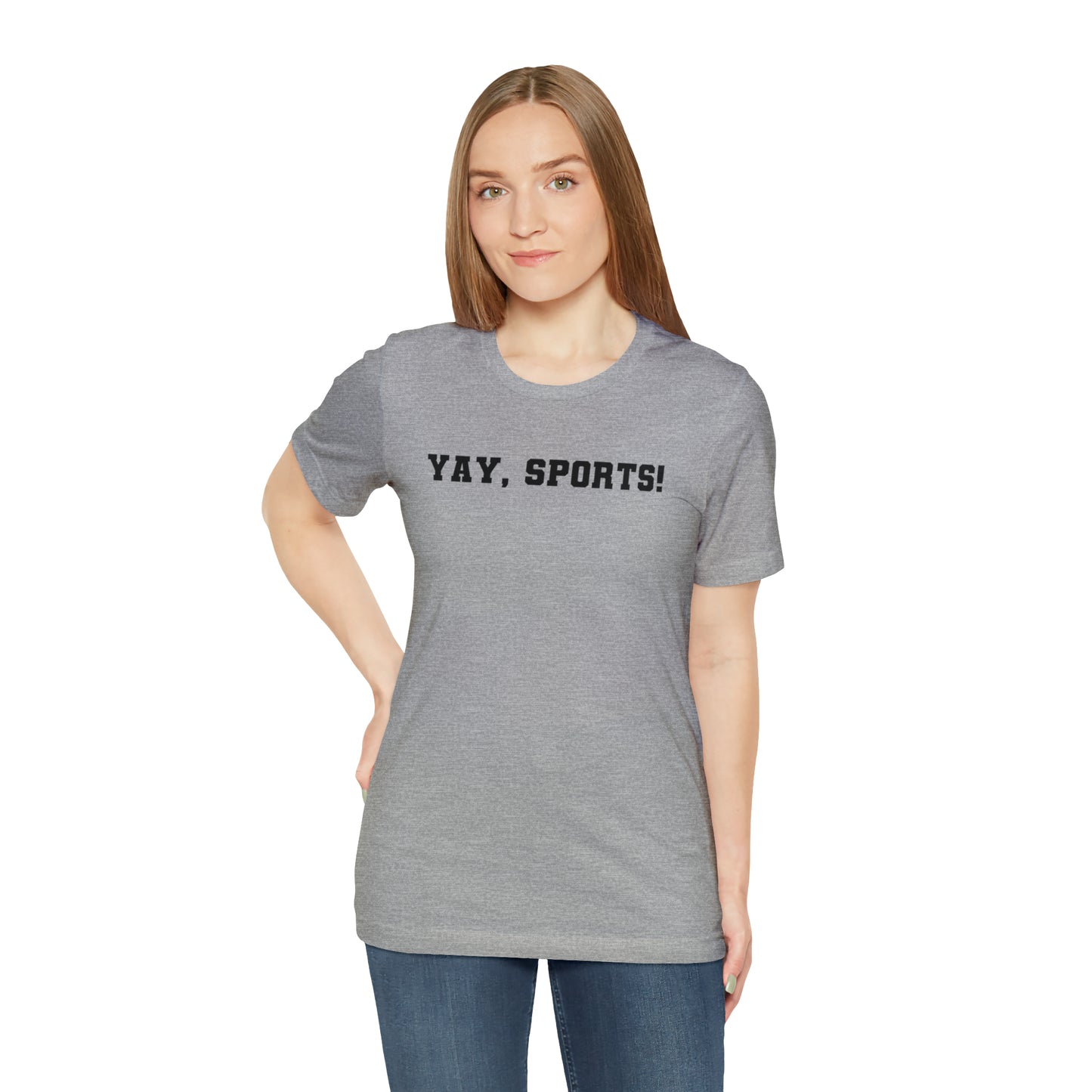 Yay, Sports! Unisex Jersey Short Sleeve Tee