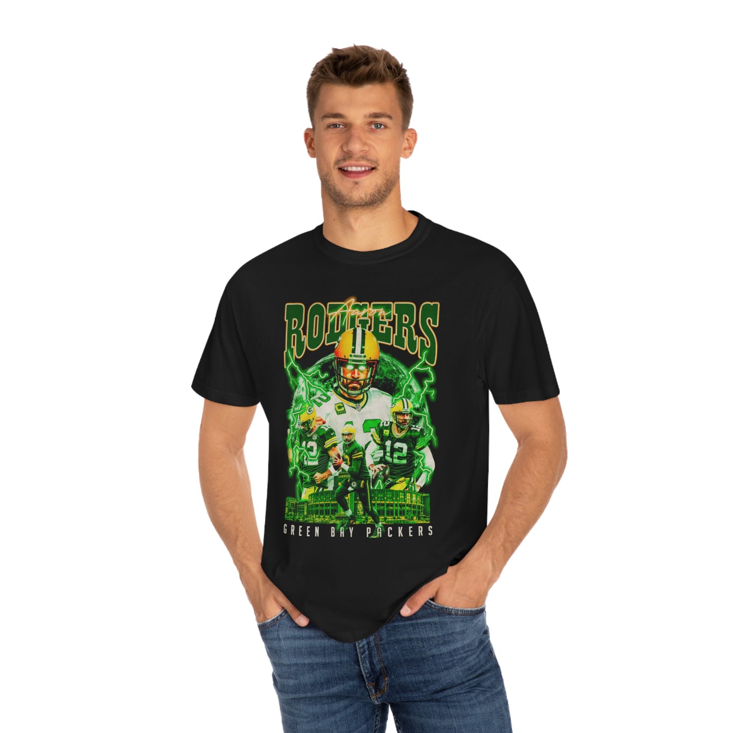 Rodgers Greenbay Football Unisex Garment-Dyed T-shirt