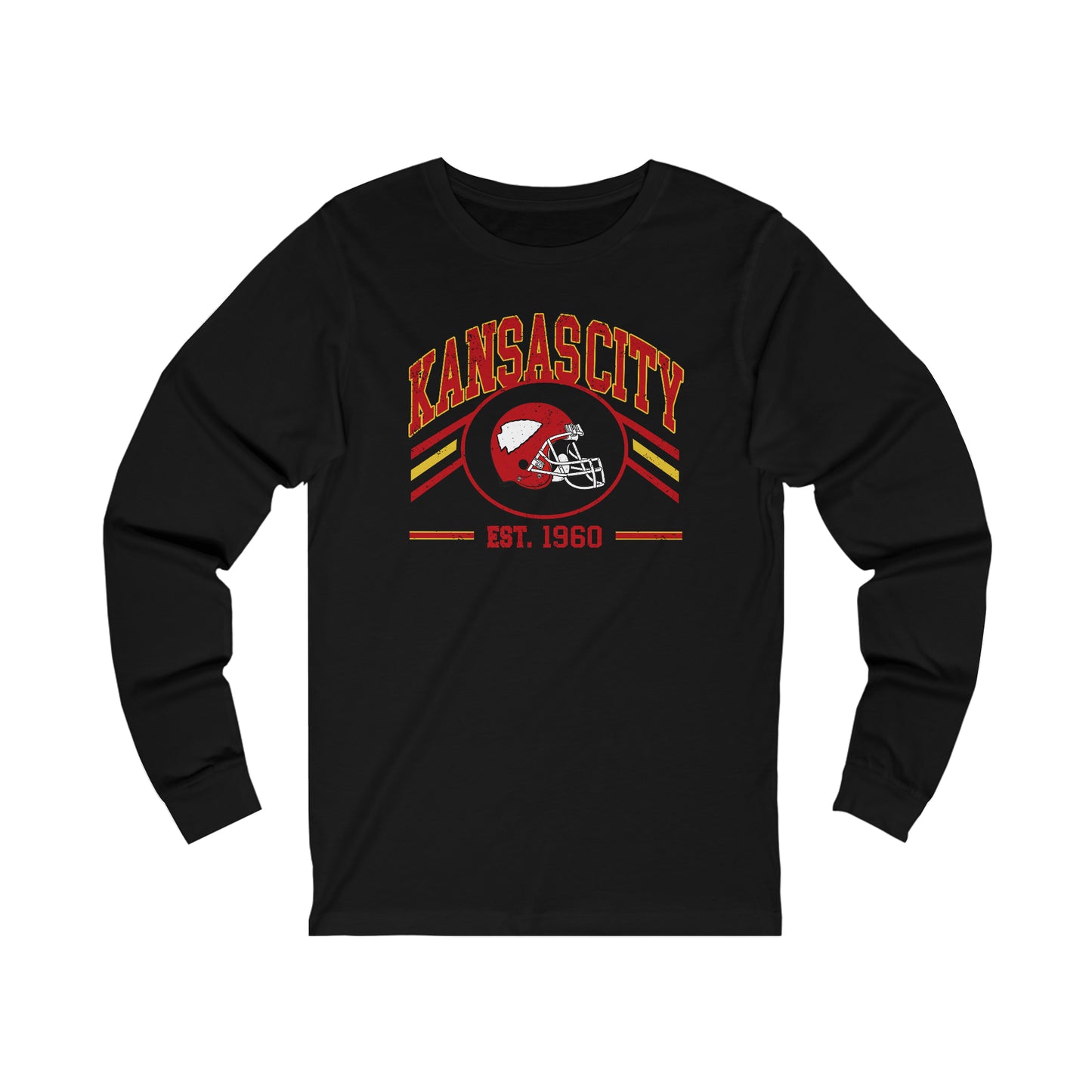 Kansas City Football Unisex Jersey Long Sleeve Tee