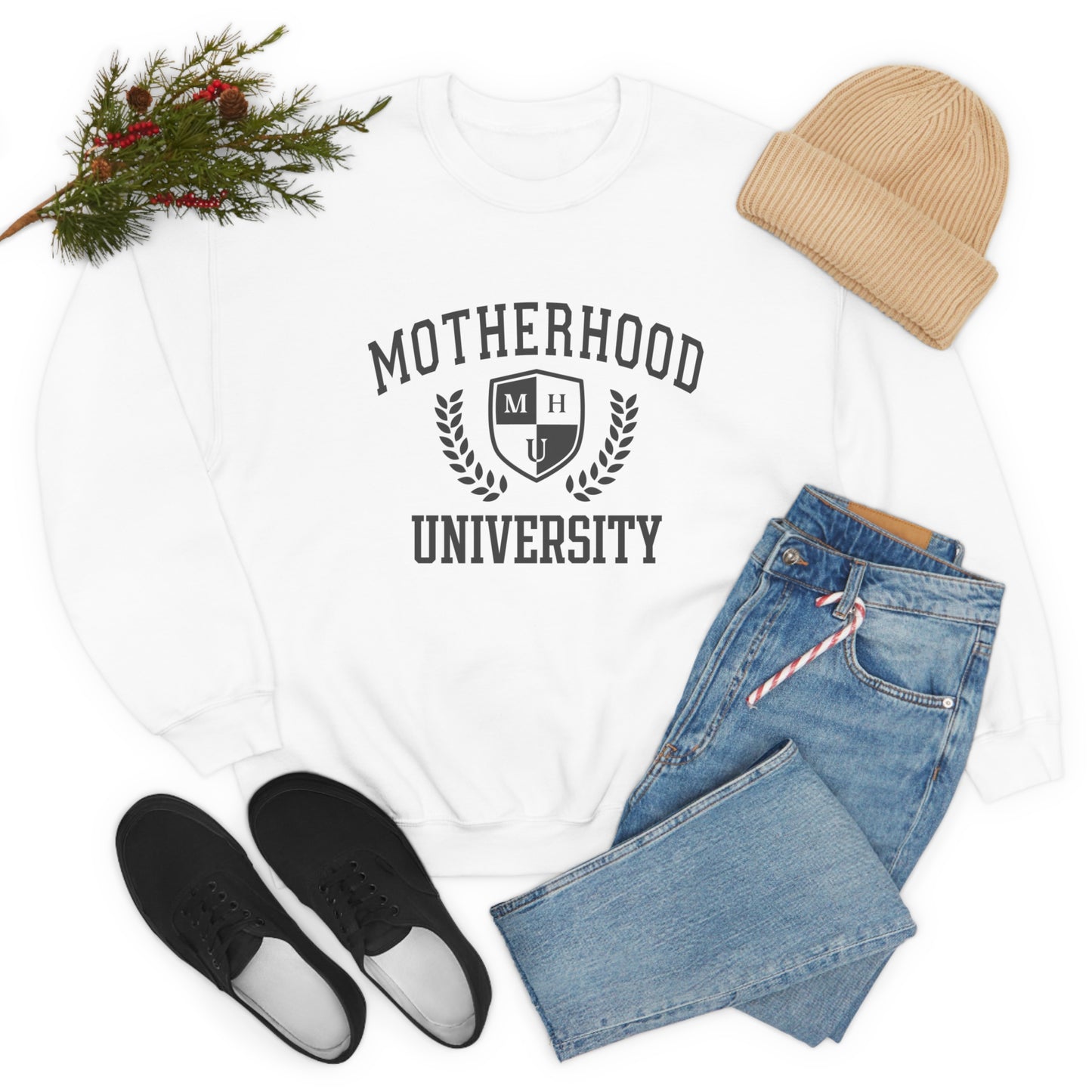 Motherhood University Unisex DryBlend® Crewneck Sweatshirt