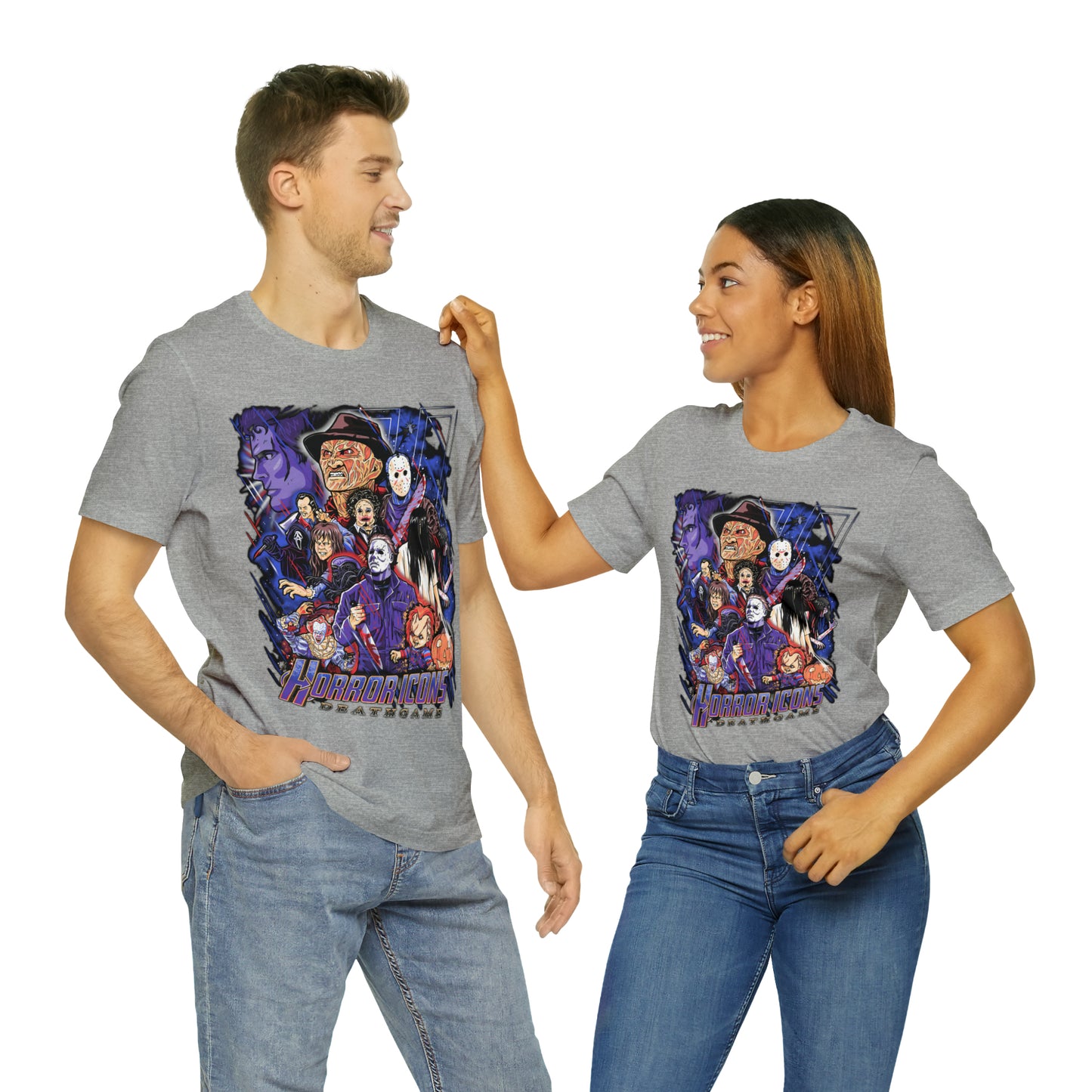Horror Icons DeathGame | Unisex Jersey Short Sleeve Tee