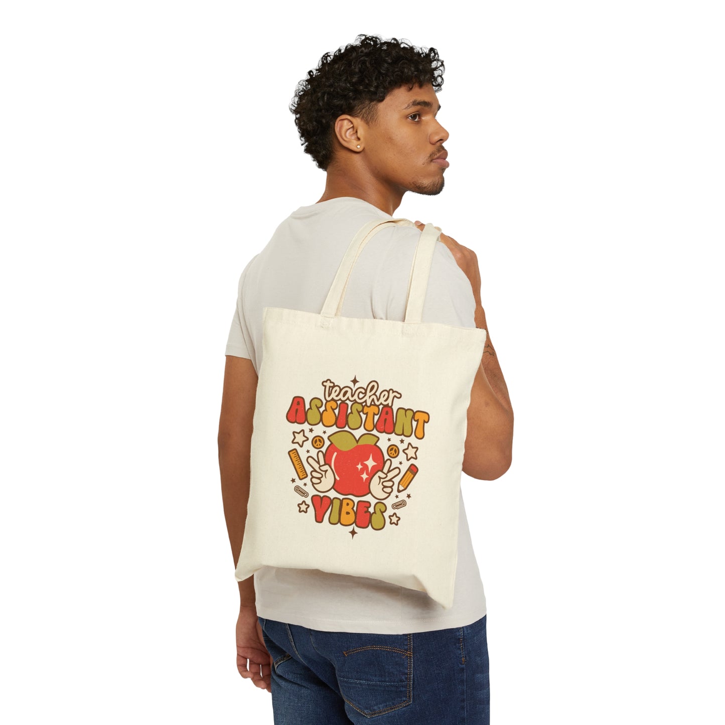 Teacher Assistant Canvas Tote Bag