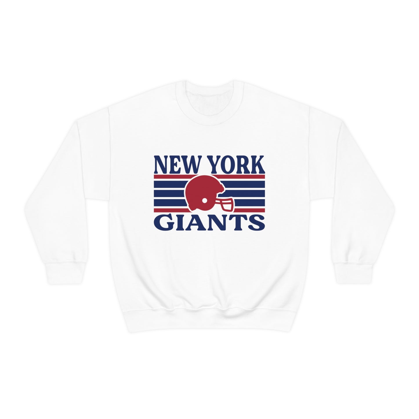 Retro Style New York Football Unisex Heavy Blend Crewneck Sweatshirt