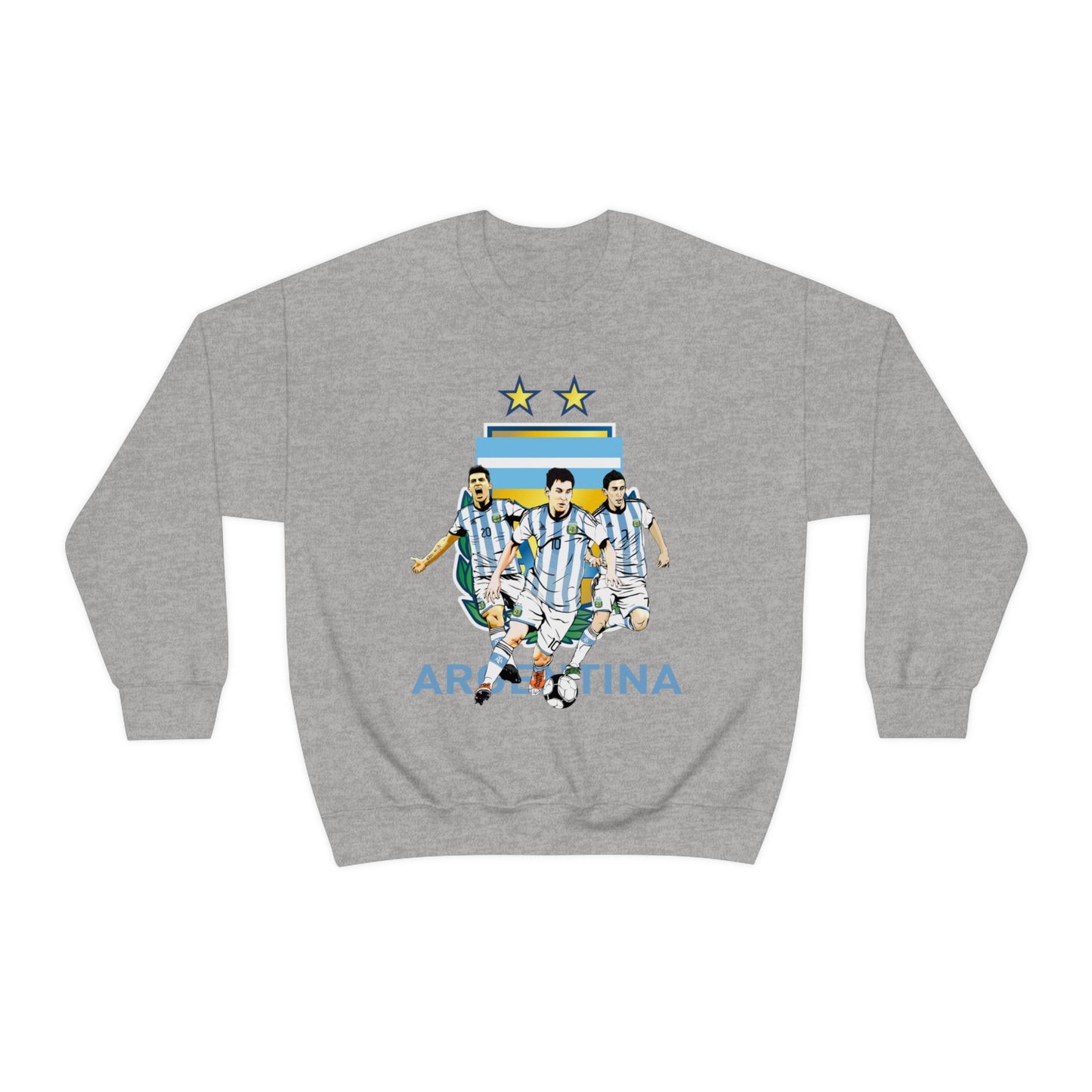 Argentina Soccer Unisex Heavy Blend Crewneck Sweatshirt