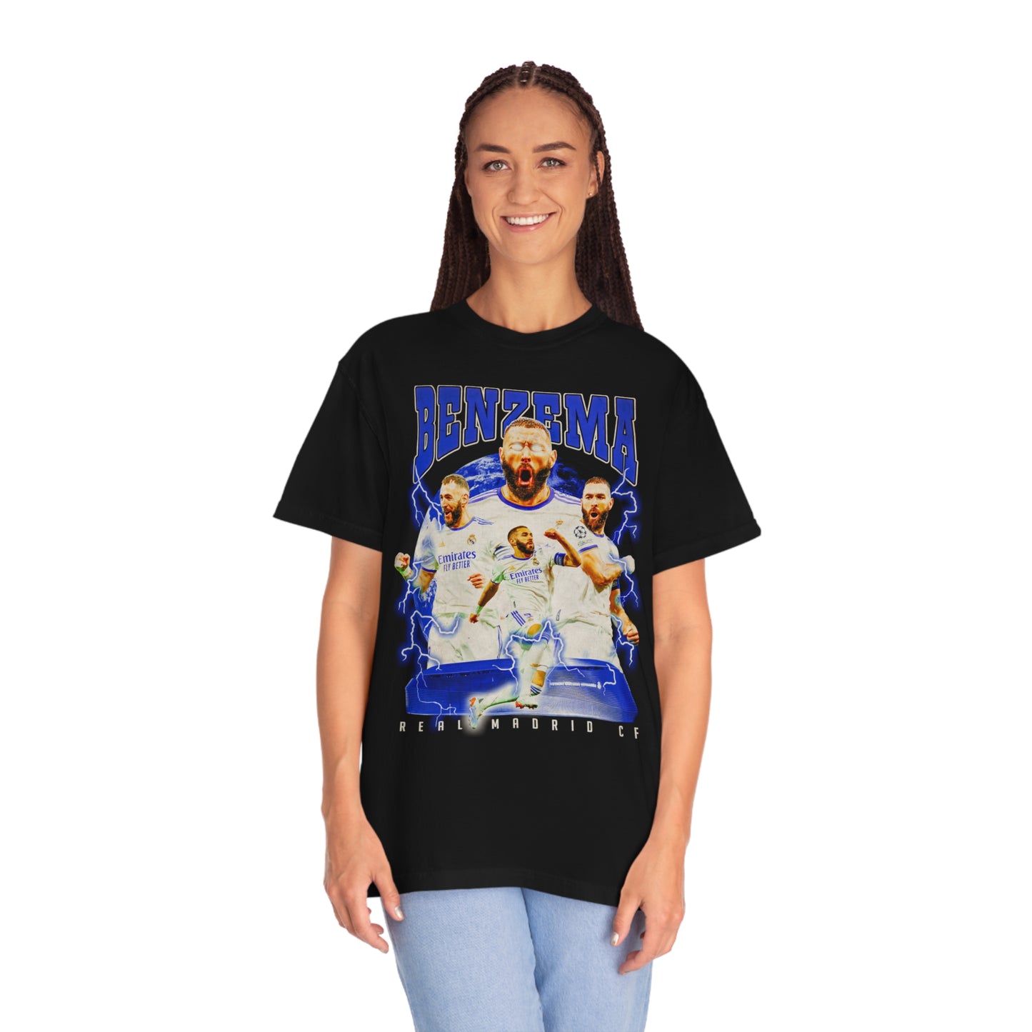 Benzema Soccer Unisex Garment-Dyed T-shirt