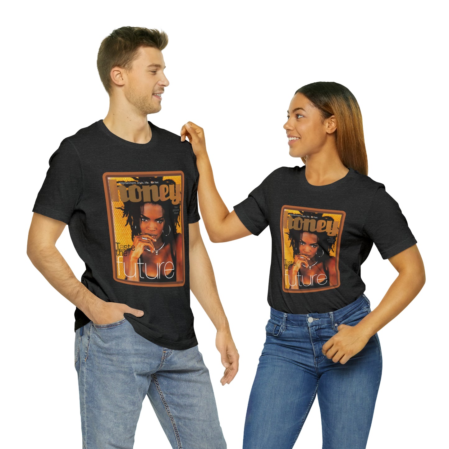 90s Throwback Lauryn Hill Vibe Magazine Unisex Jersey Short Sleeve Tee