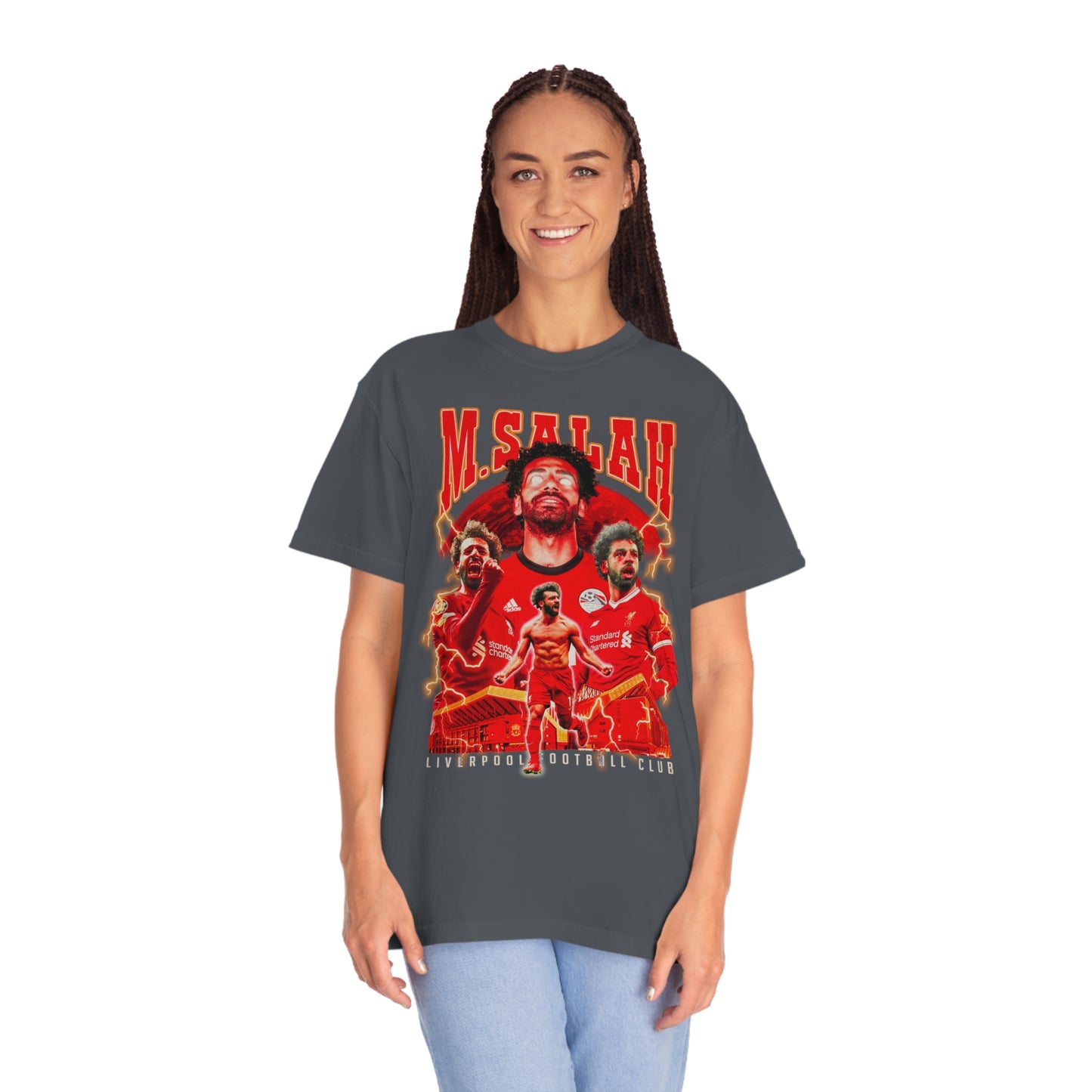 M.Salah Soccer Unisex Garment-Dyed T-shirt