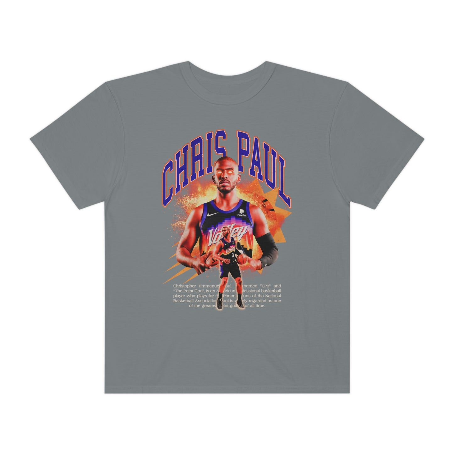 Chris Paul Basketball Unisex Garment-Dyed T-shirt