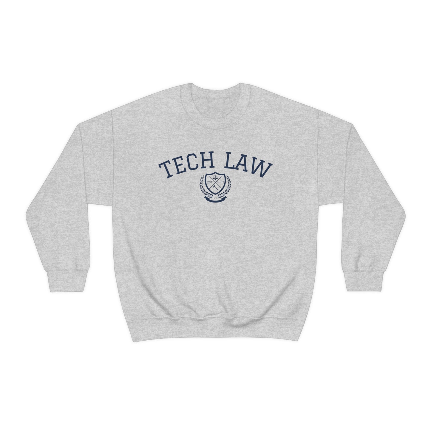 Tech Law Unisex Heavy Blend Crewneck Sweatshirt
