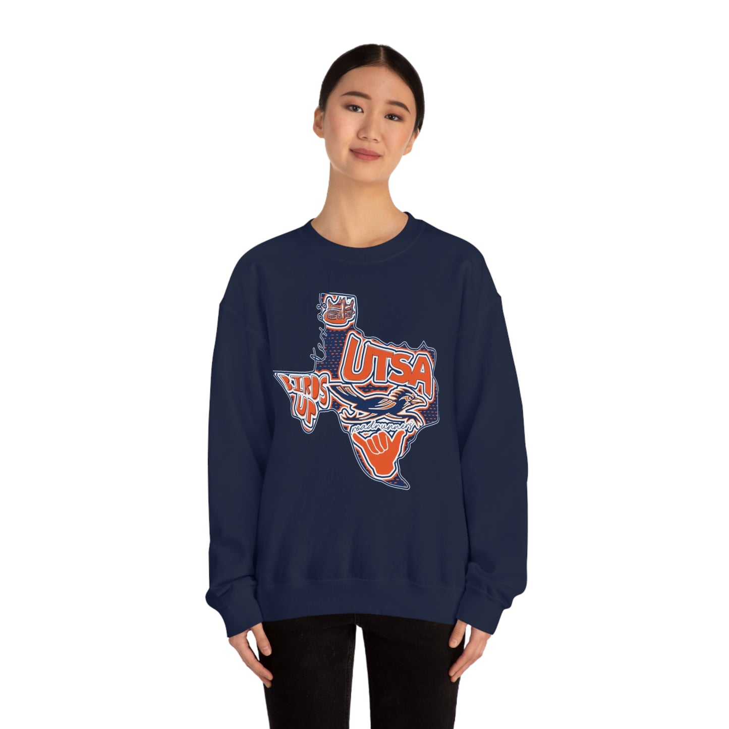 UTSA Football Unisex Heavy Blend Crewneck Sweatshirt