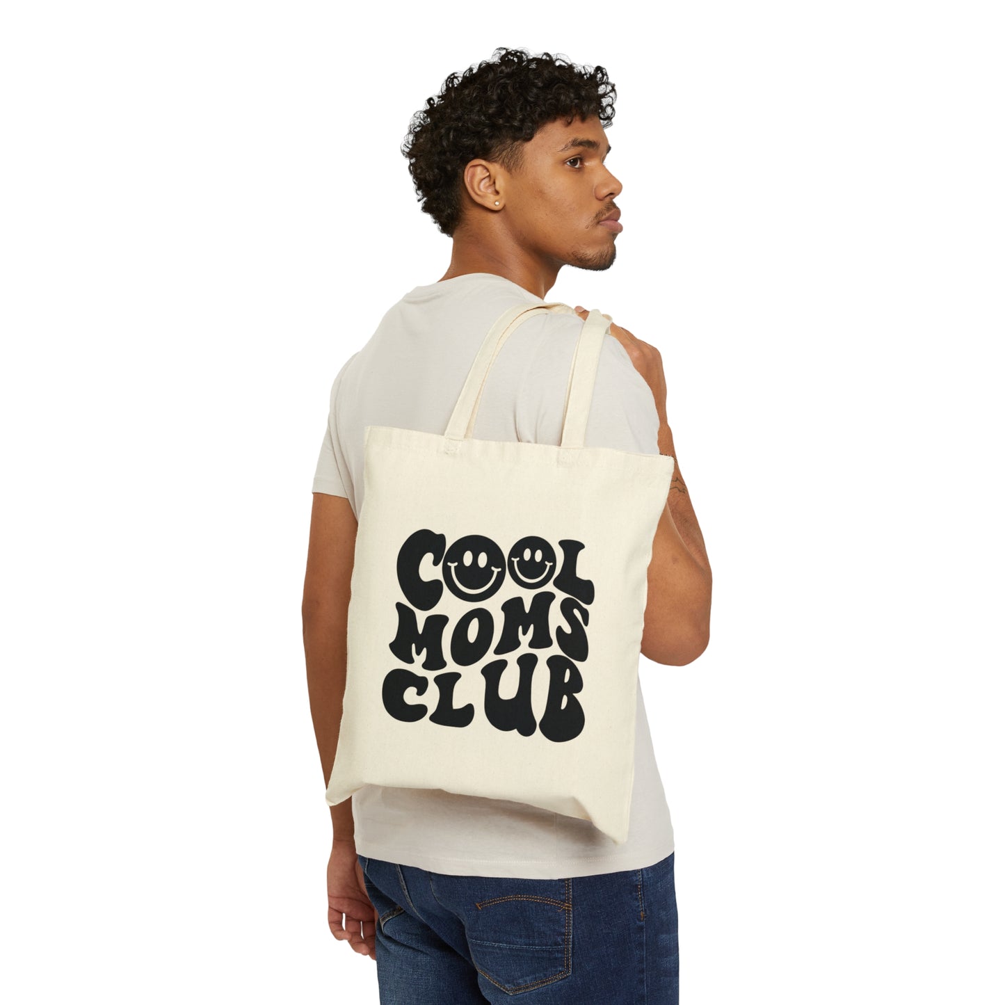 Cool Moms Club Canvas Tote Bag