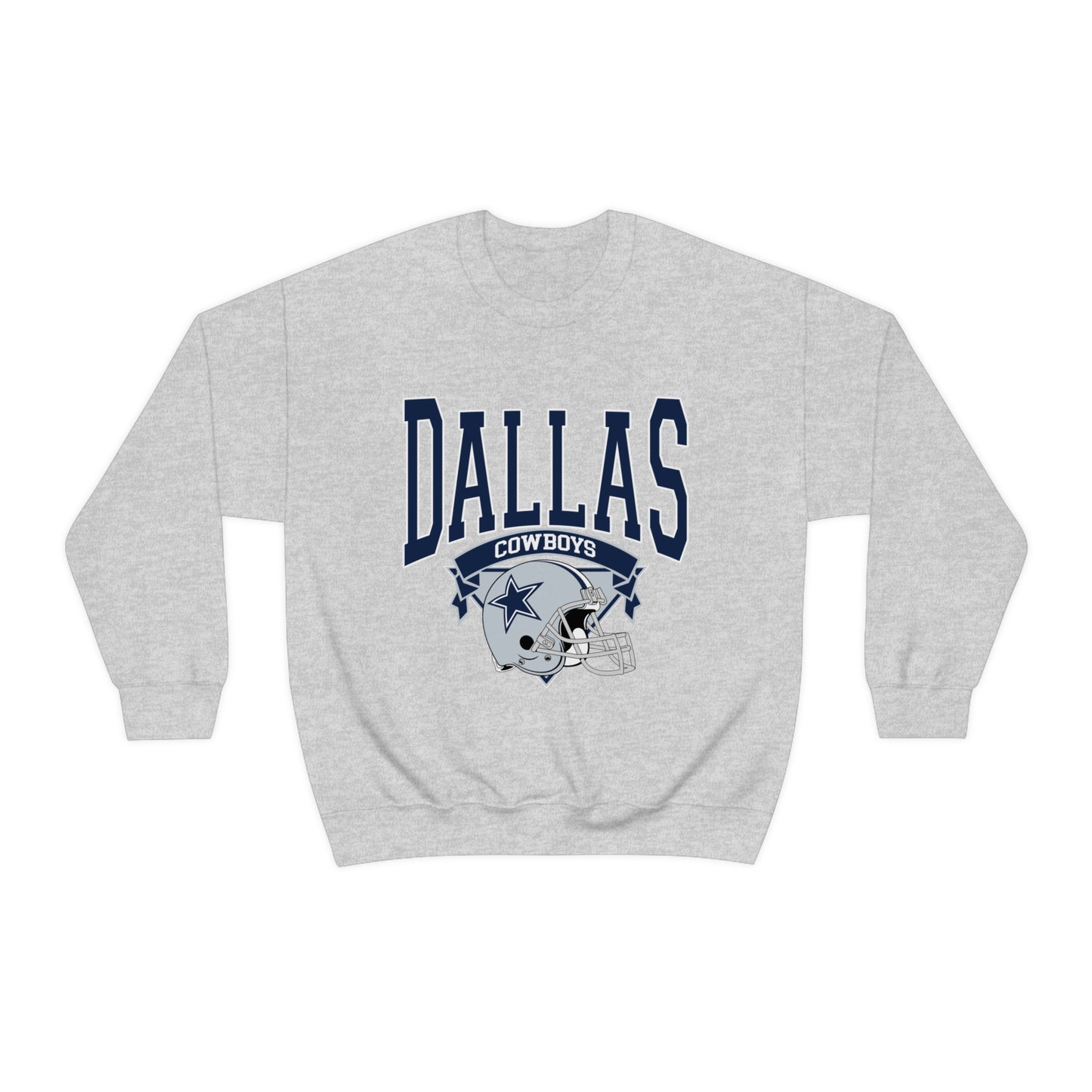 Dallas Cowboys Football Unisex Heavy Blend Crewneck Sweatshirt
