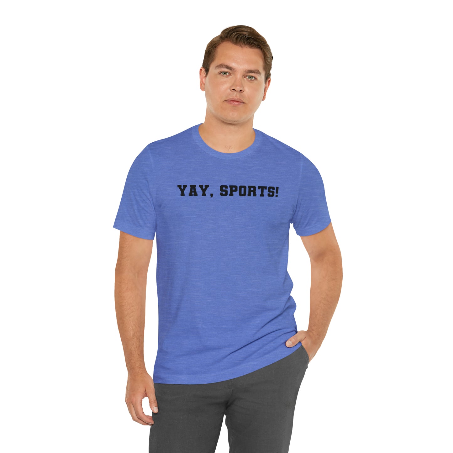 Yay, Sports! Unisex Jersey Short Sleeve Tee