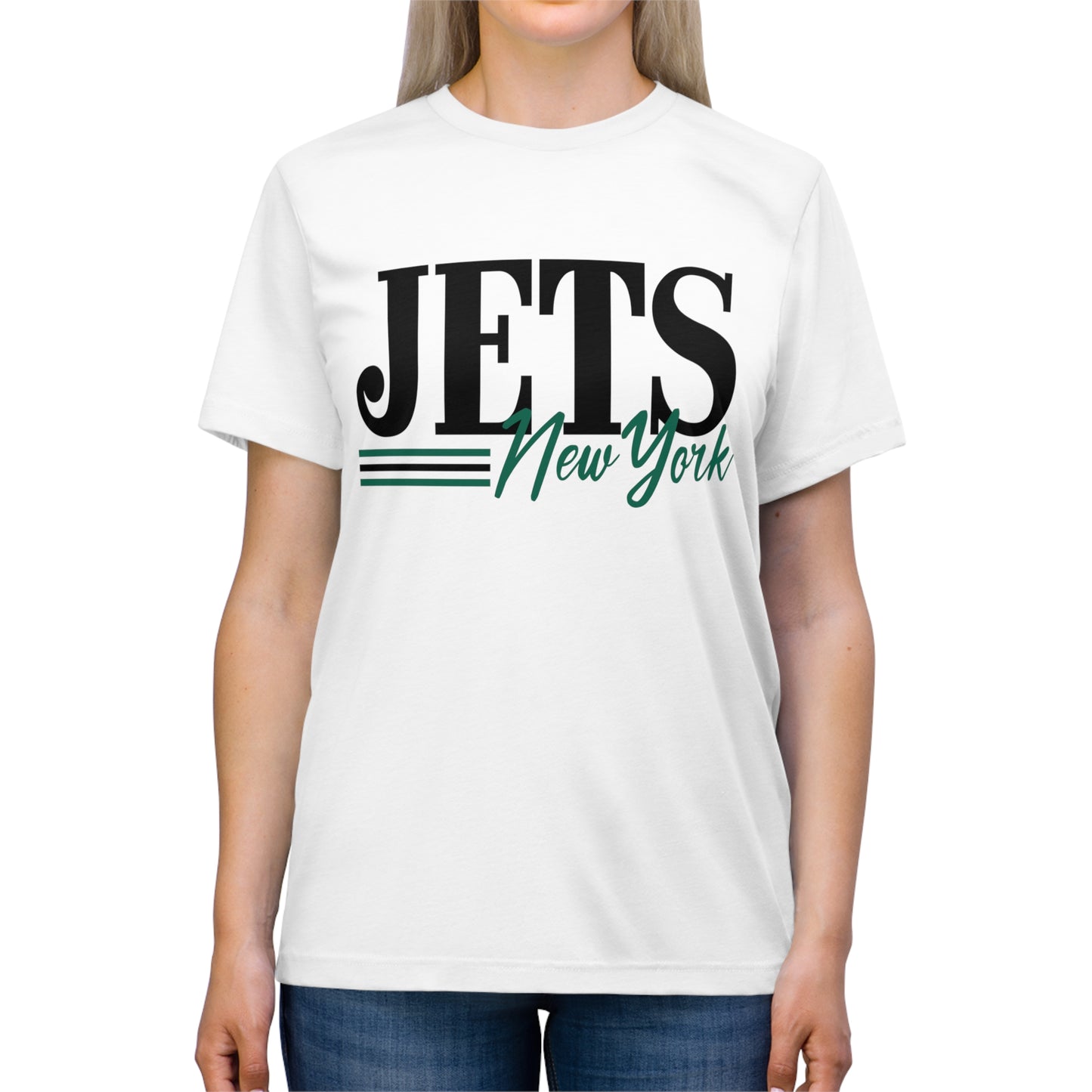 Jets Football Unisex Triblend Tee