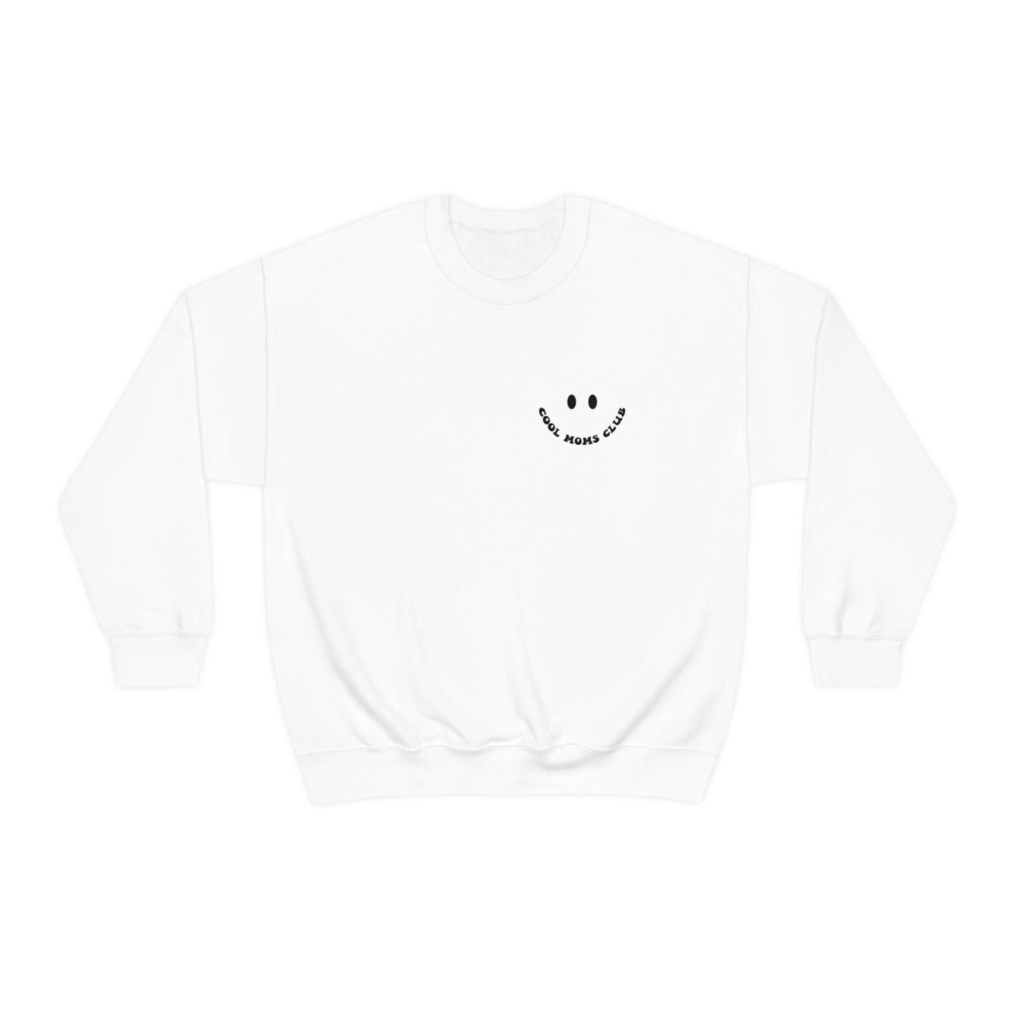 Cool Moms Club Unisex DryBlend® Crewneck Sweatshirt Front/Back Print