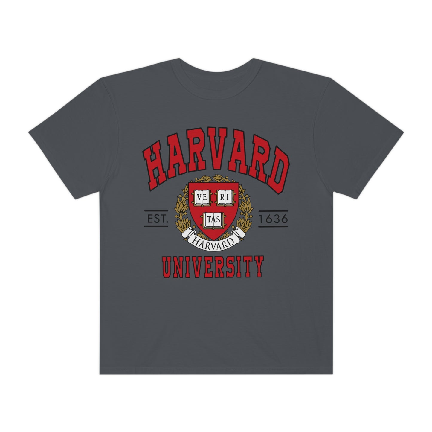 Harvard Unisex Garment-Dyed T-shirt