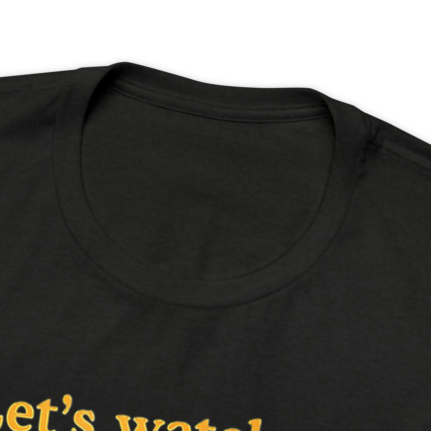 Scream Let's Watch Scary Movies | Unisex Jersey Short Sleeve Tee