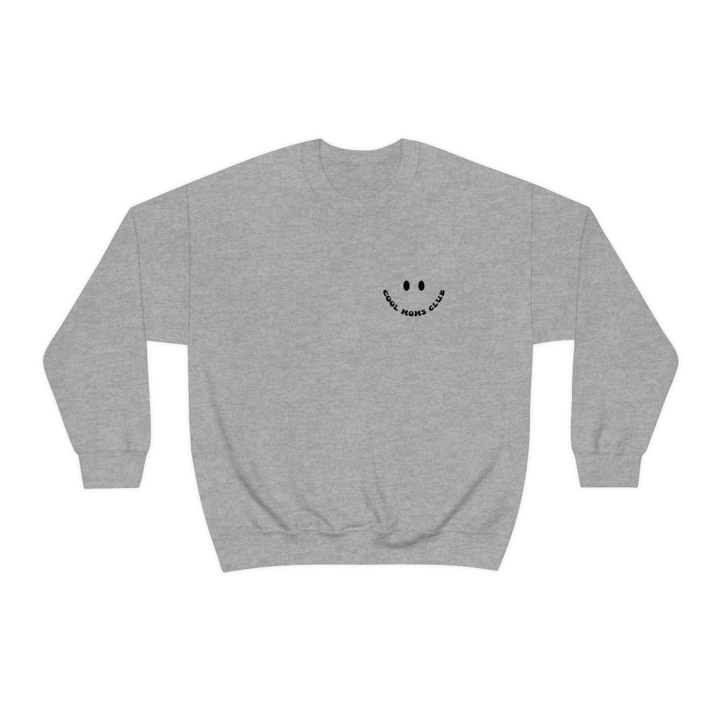 Cool Moms Club Unisex DryBlend® Crewneck Sweatshirt Front/Back Print