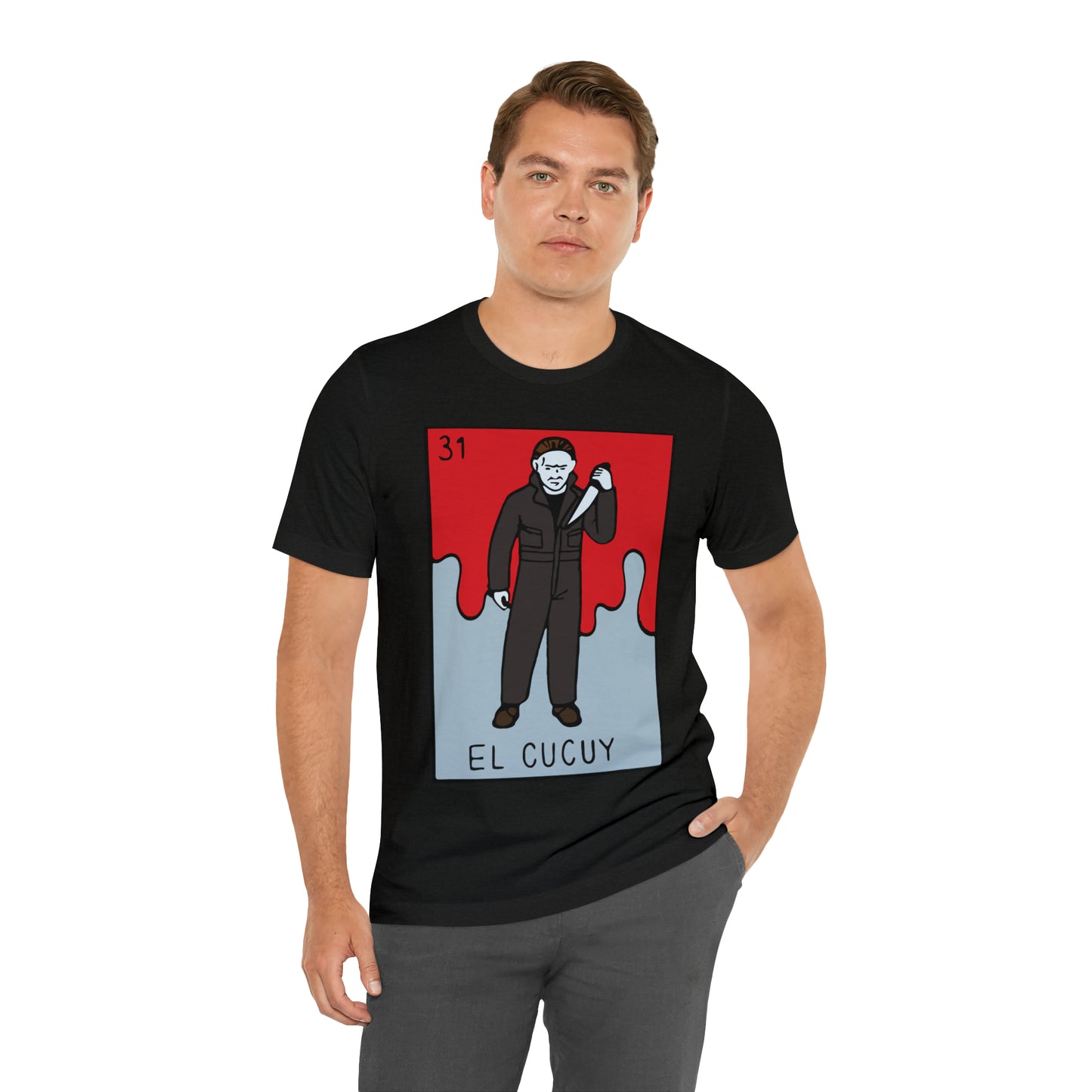 El Cucuy Michael Myers | Unisex Jersey Short Sleeve Tee