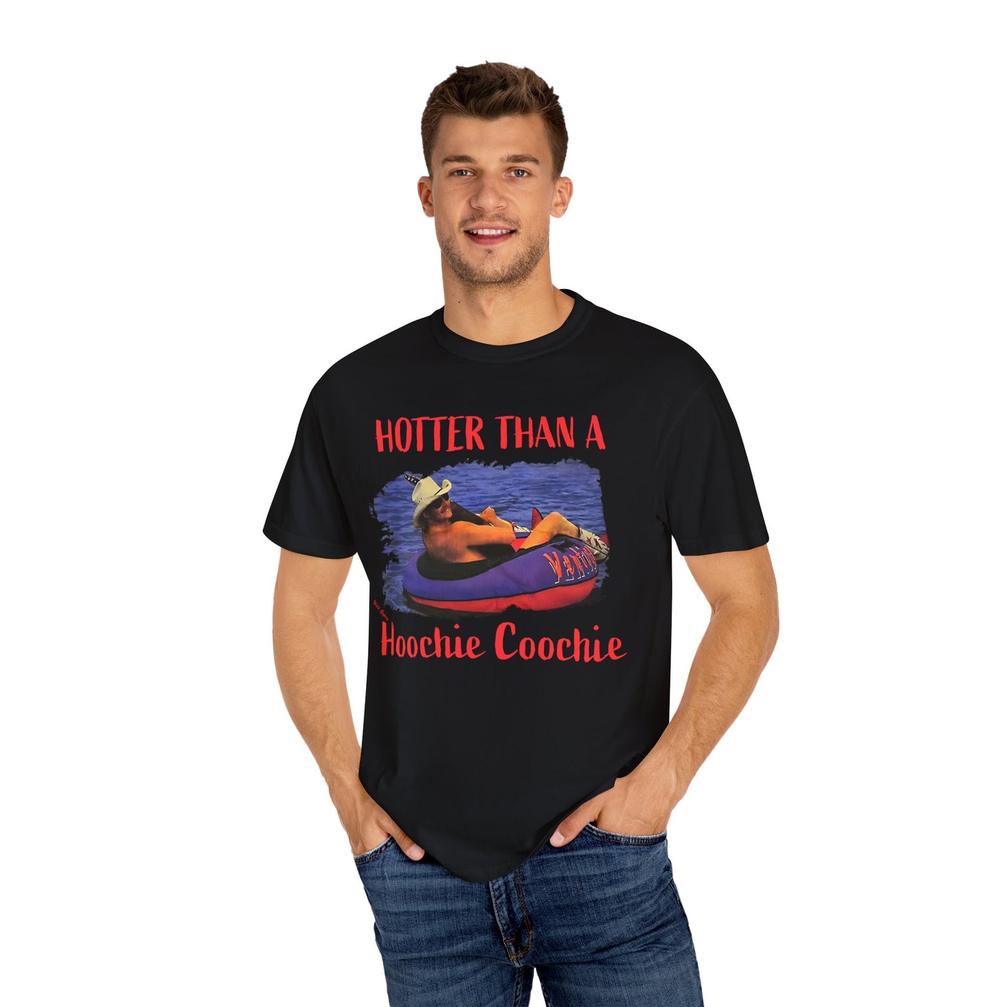 Hoochie Coochie Unisex Garment-Dyed T-shirt