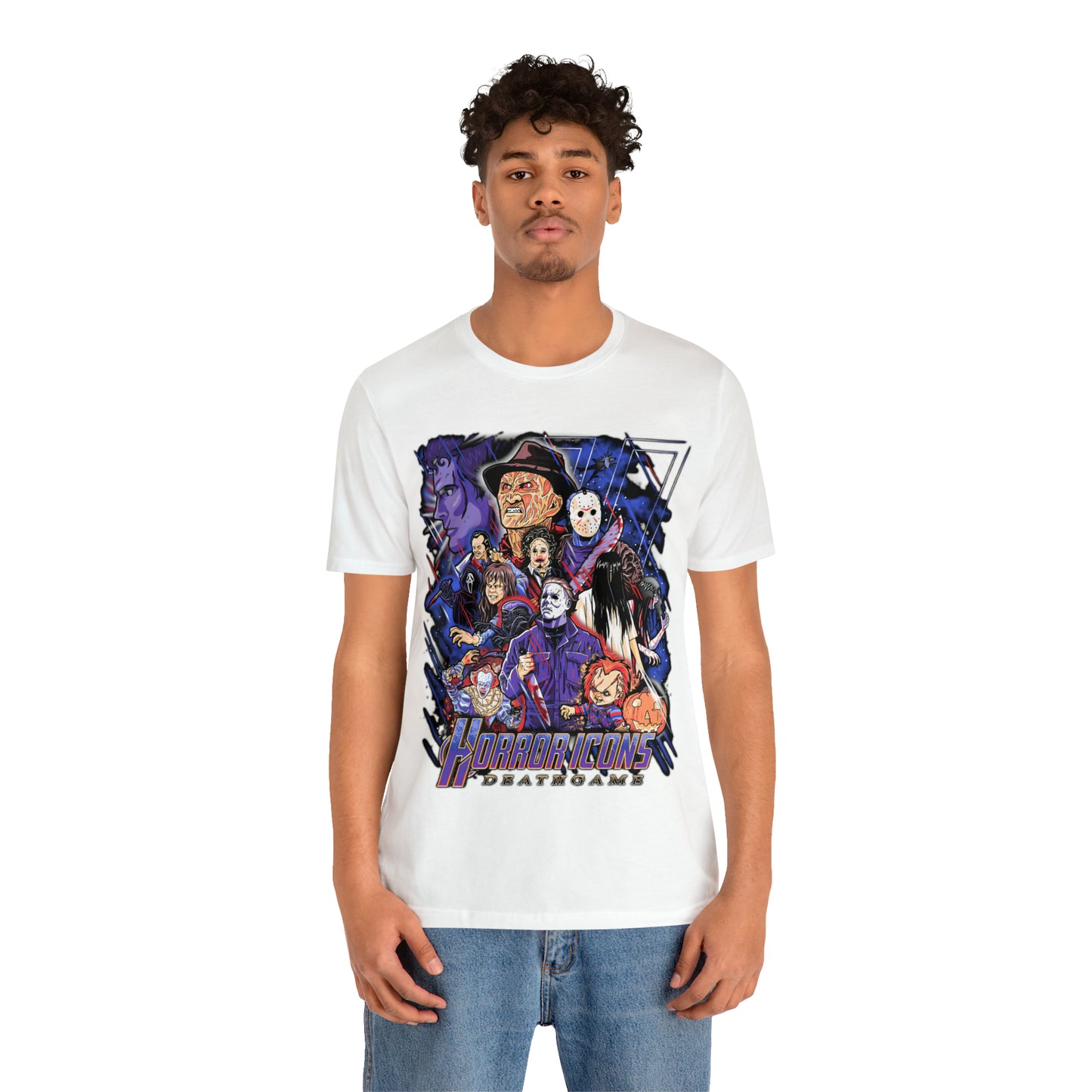 Horror Icons DeathGame | Unisex Jersey Short Sleeve Tee