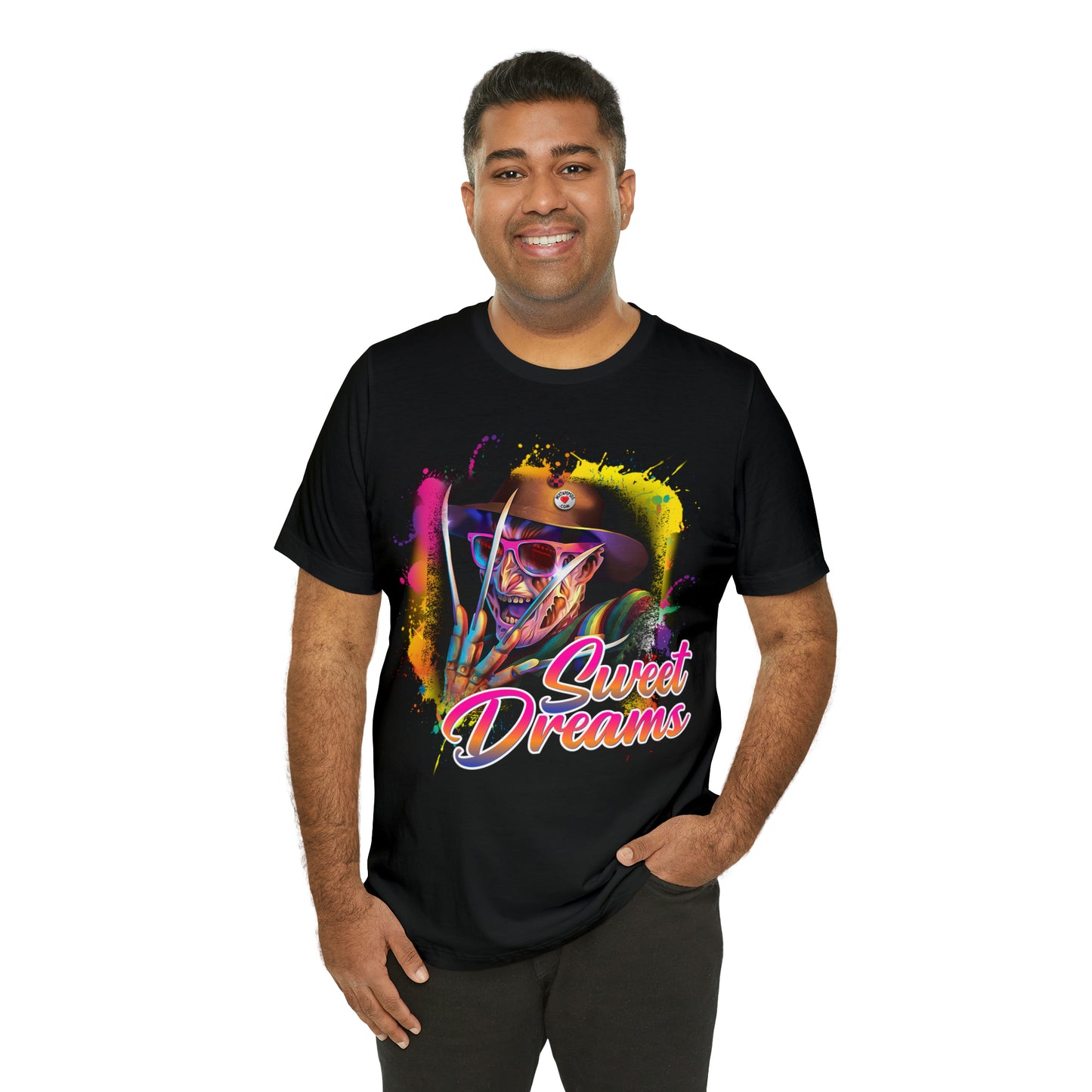 Freddy Krueger Sweet Dreams | Unisex Jersey Short Sleeve Tee