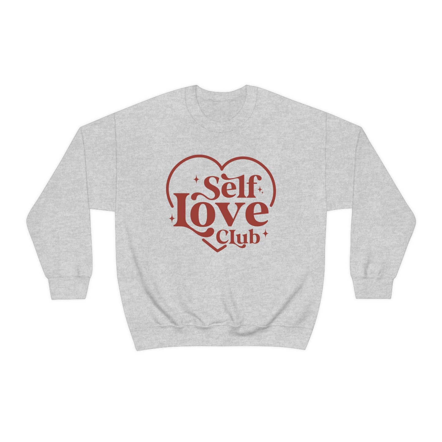 Self Love Club Valentines Day Unisex Heavy Blend Crewneck Sweatshirt