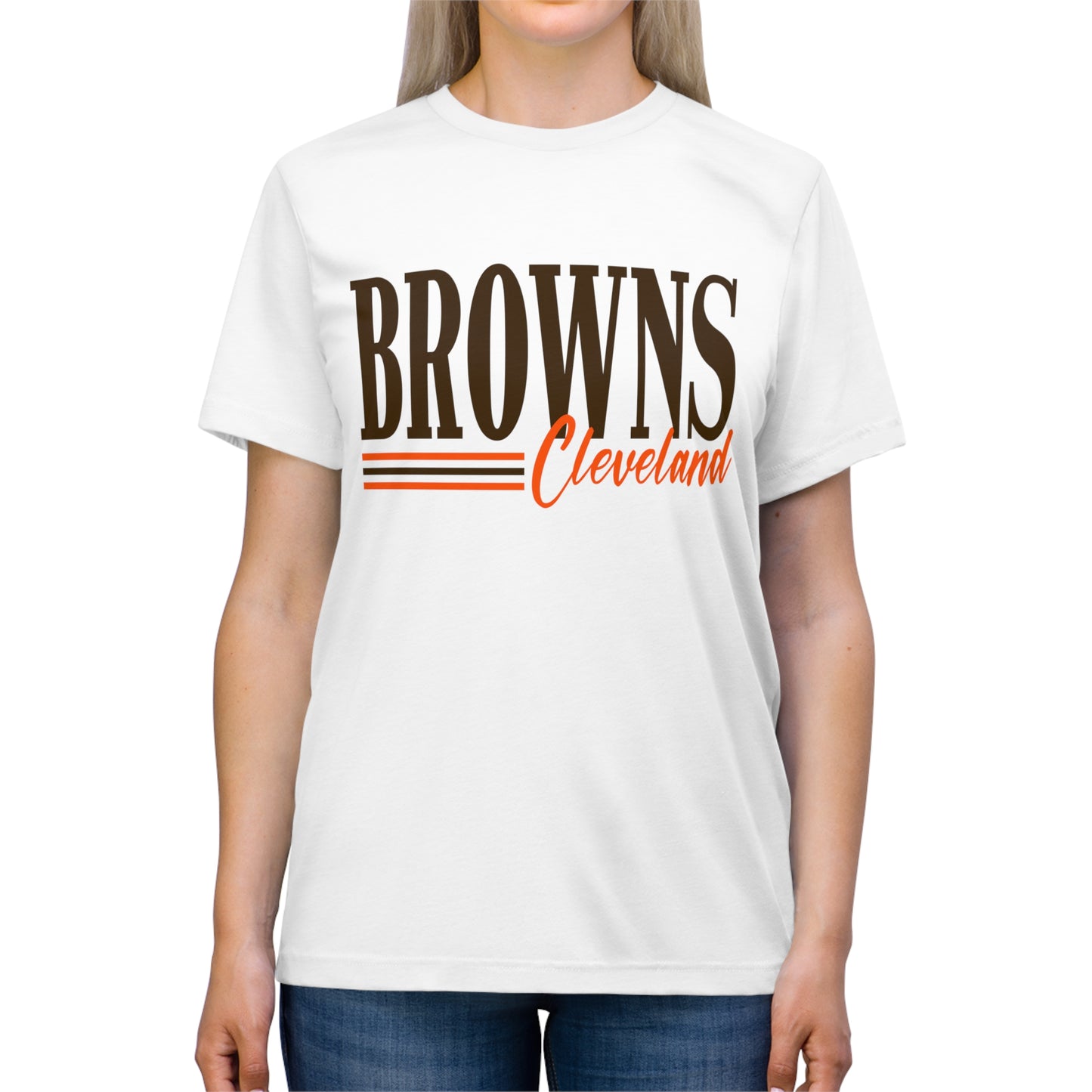 Cleveland Football Unisex Triblend Tee