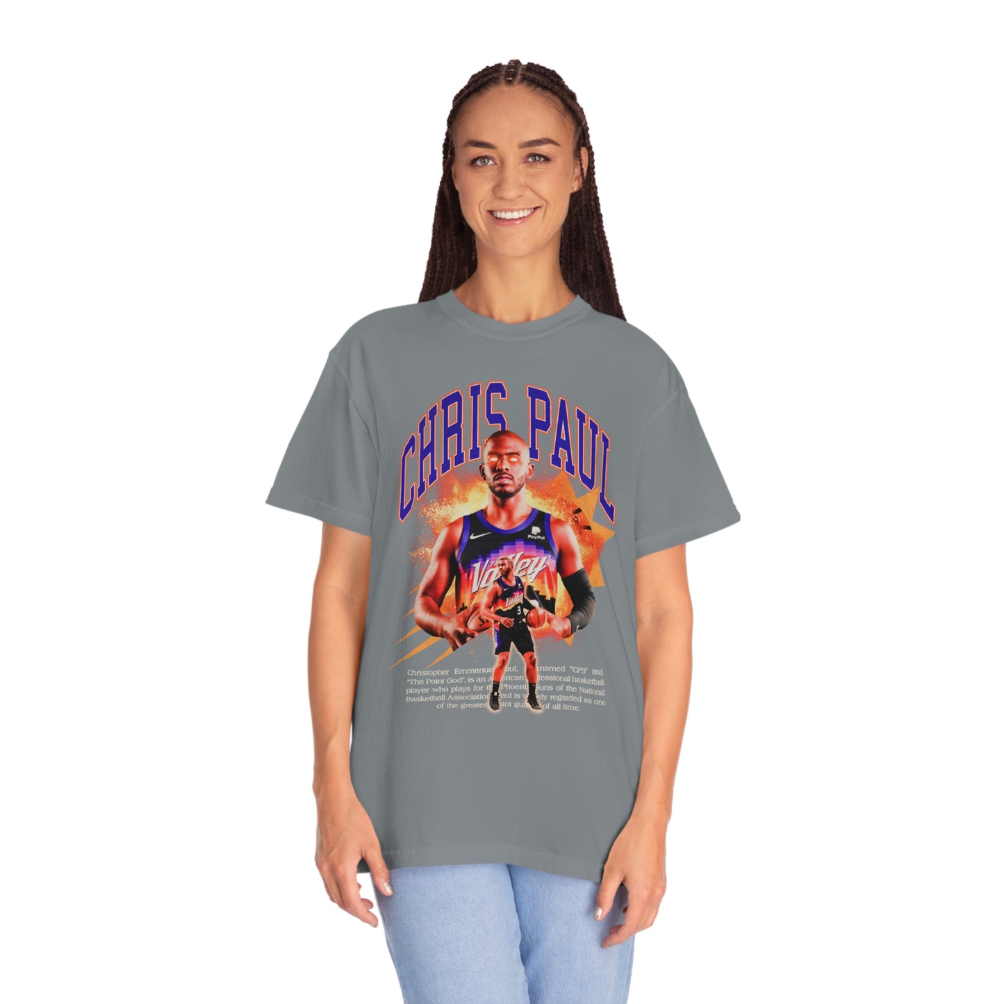 Chris Paul Basketball Unisex Garment-Dyed T-shirt