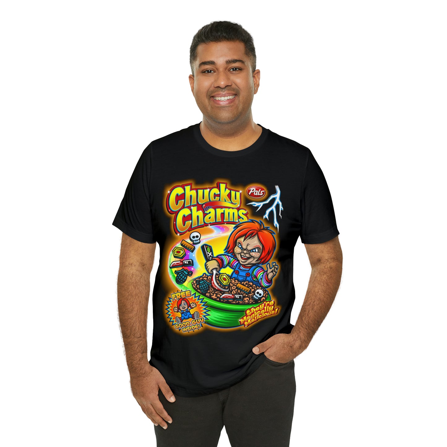 Chucky Charms | Unisex Jersey Short Sleeve Tee