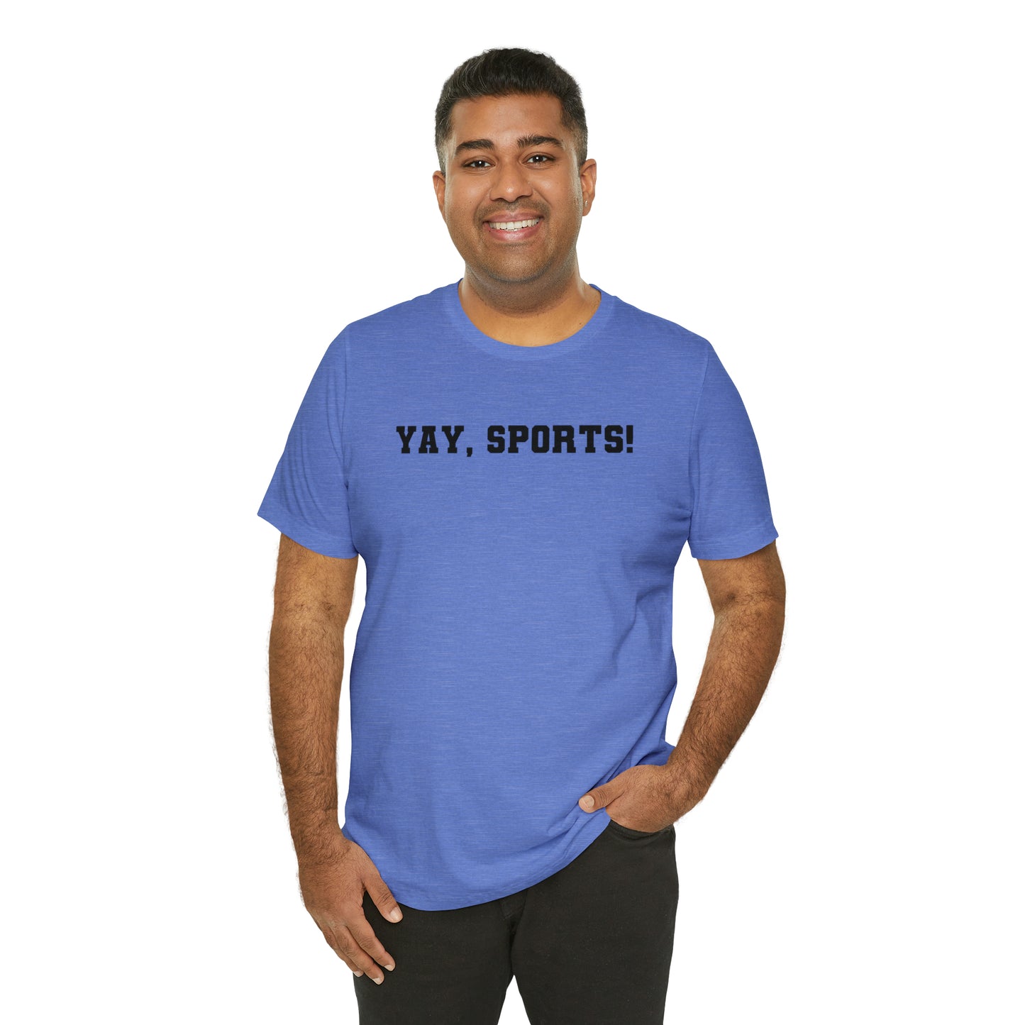 Yay, Sports! Unisex Jersey Short Sleeve Tee