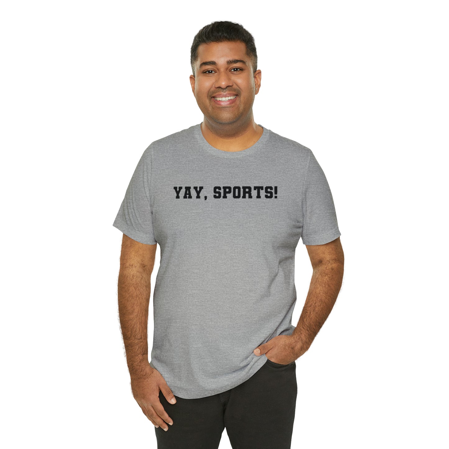 Yay, Sports! Unisex Jersey Short Sleeve Tee