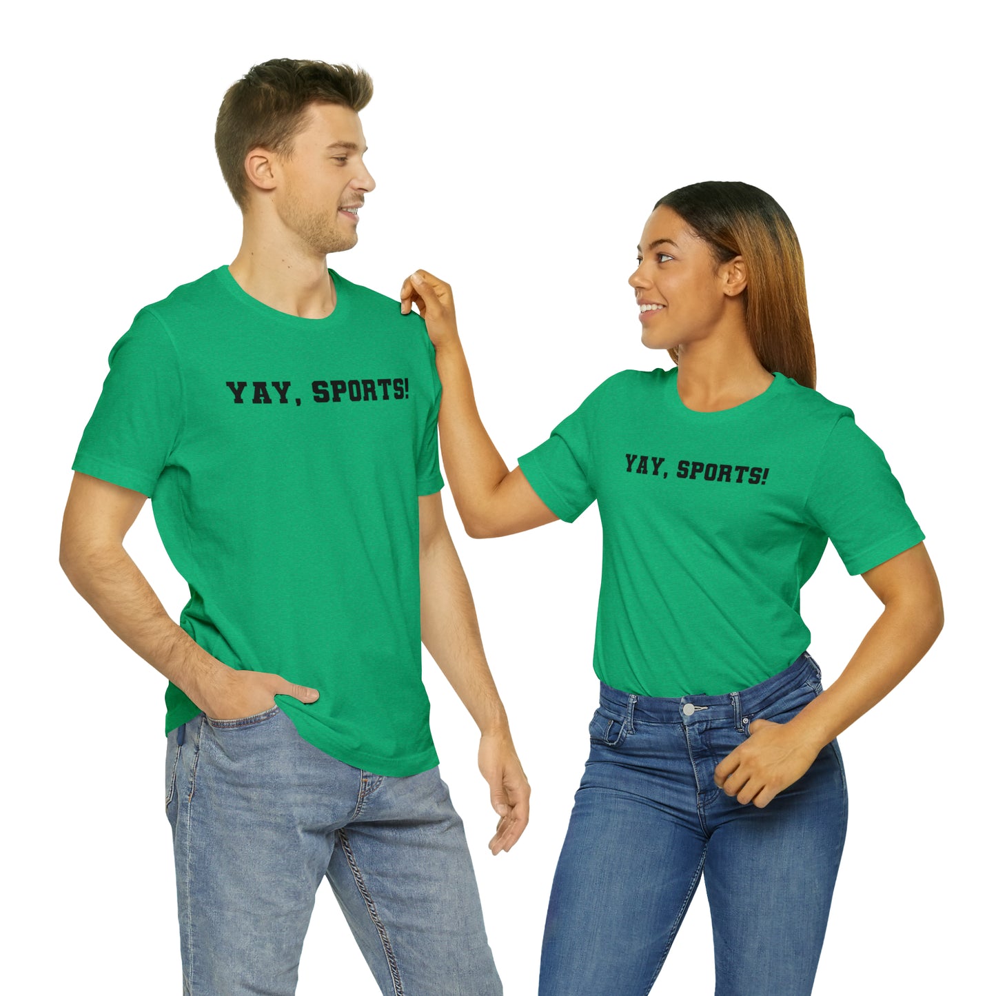 Yay, Sports! Unisex Jersey Short Sleeve Tee