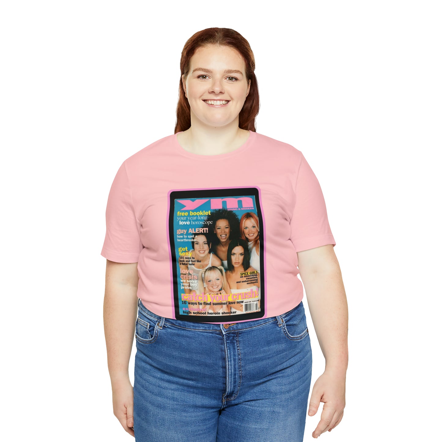 90s Throwback Spice Girls Unisex Jersey Short Sleeve Tee