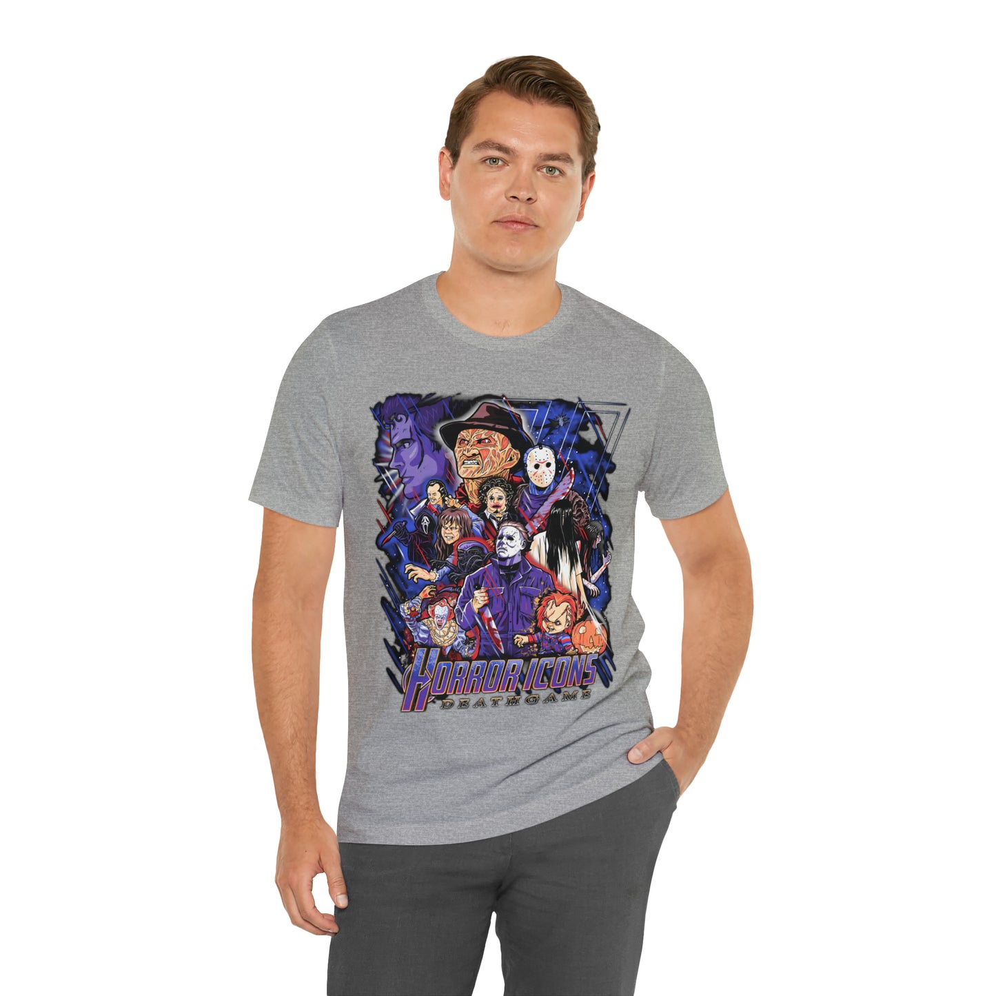 Horror Icons DeathGame | Unisex Jersey Short Sleeve Tee