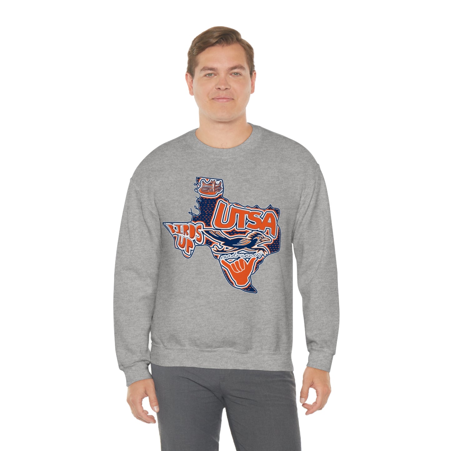 UTSA Football Unisex Heavy Blend Crewneck Sweatshirt