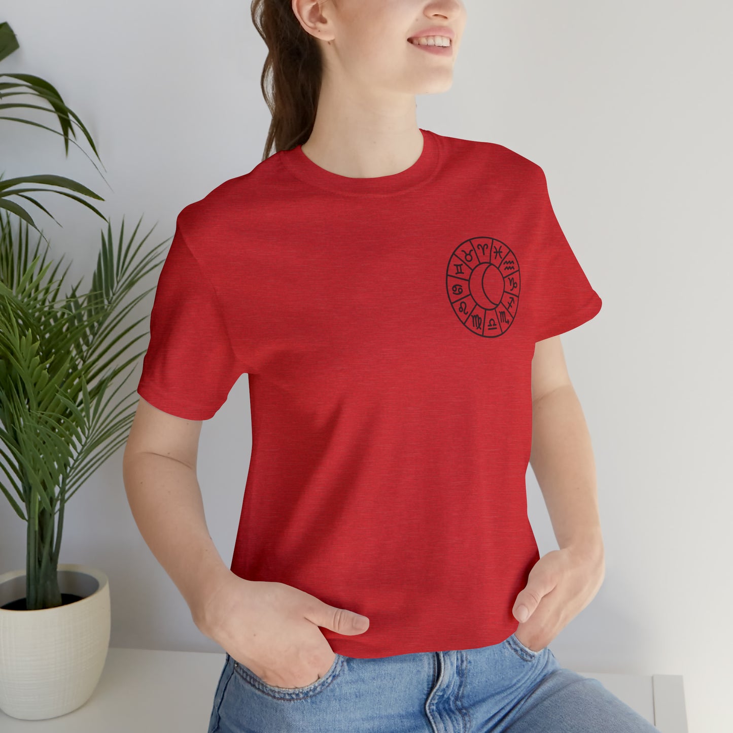 Zodiac Gemini - Astrology Unisex Jersey Short Sleeve Tee Front/Back Print