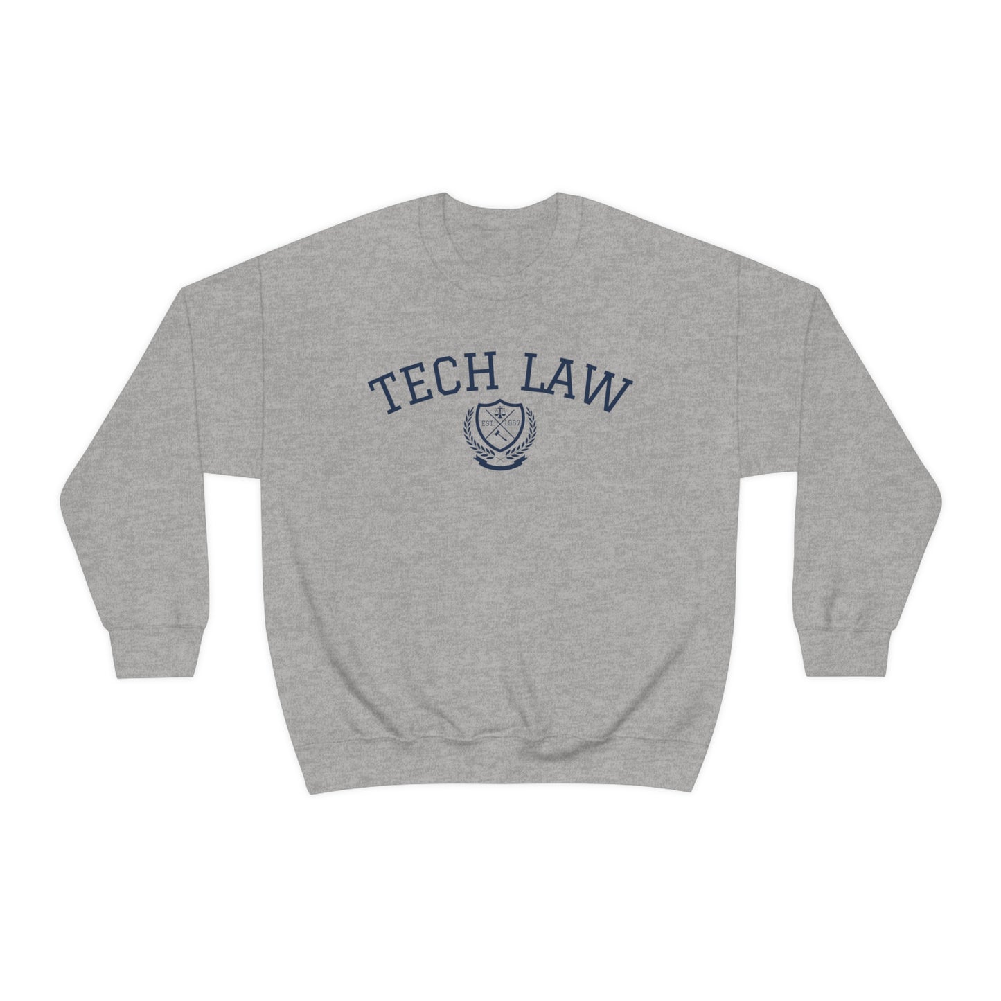 Tech Law Unisex Heavy Blend Crewneck Sweatshirt